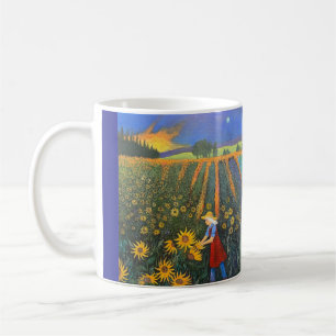 Sunflower Moon Mug