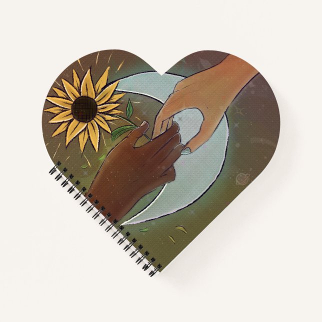 Sunflower Moon Notebook (Front)