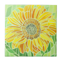 Sunflower Mosaic Tyle