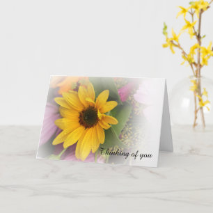 Sunflower Mother's Day Folded Greeting Card