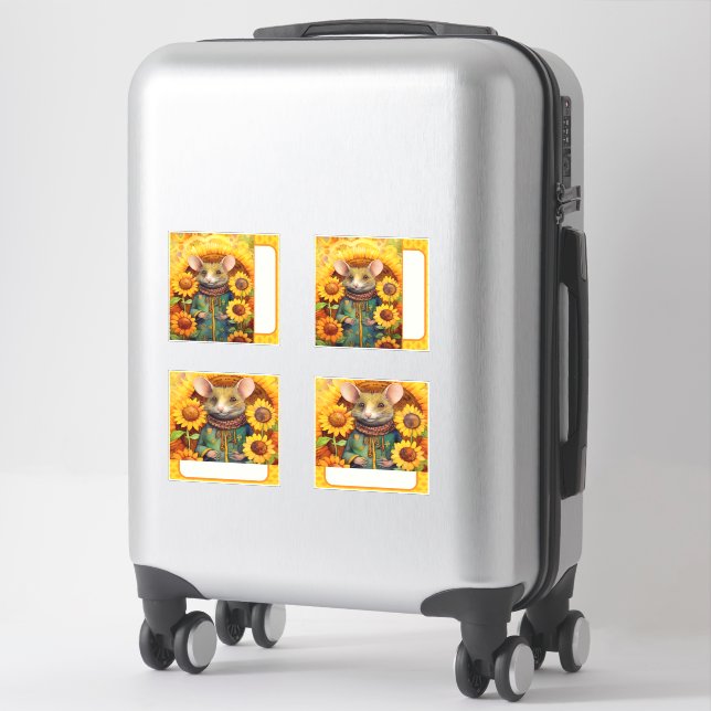 Sunflower mouse (Suitcase)