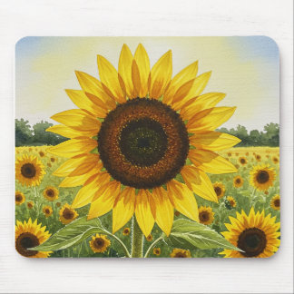 Sunflower Mouse Pad