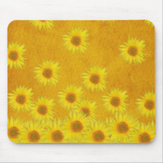 sunflower mouse pad