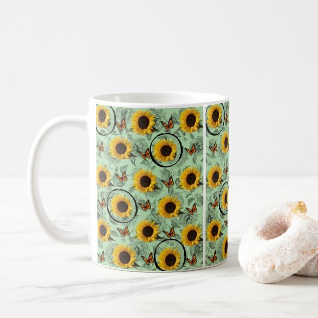 Sunflower Mug (With Donut)