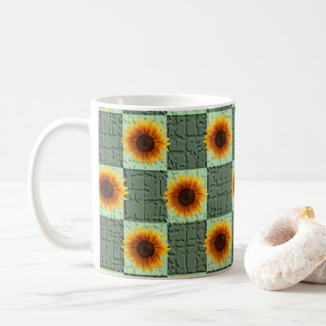 Sunflower Mug (With Donut)