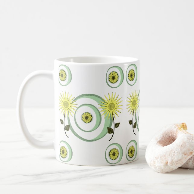 Sunflower Mug (With Donut)