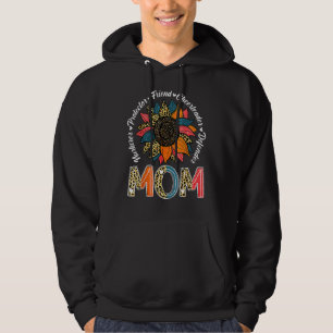 Sunflower Mum Nurturer Protector Friend Mother's D Hoodie