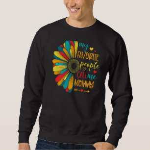 Sunflower My Favourite People Call Me Mummy 2022 M Sweatshirt