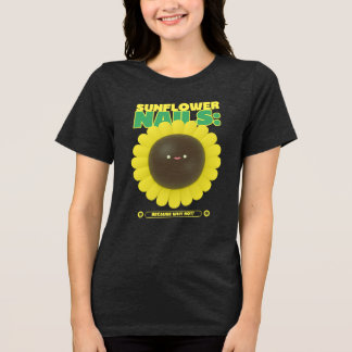 Sunflower Nails: Because Why Not? Tri-Blend Shirt