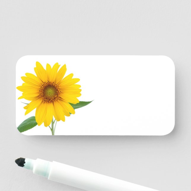 Sunflower Name Tag (In Situ)