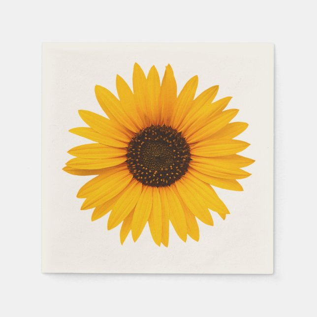 Sunflower napkins (Front)