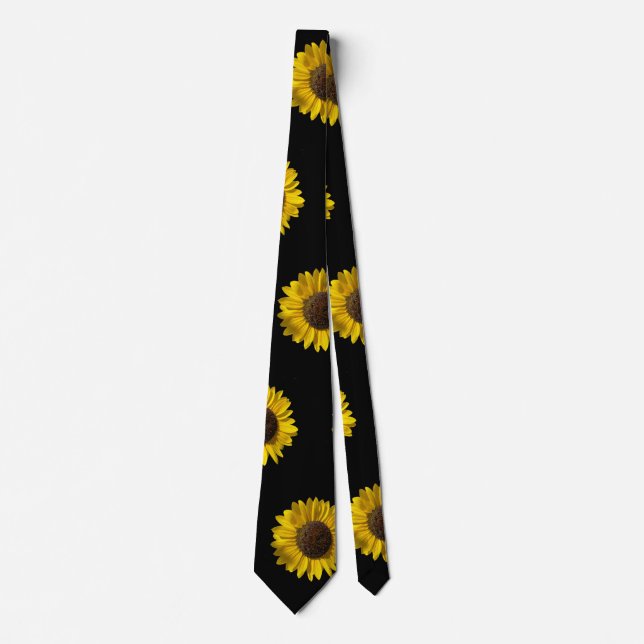 Sunflower Neck Tie (Front)
