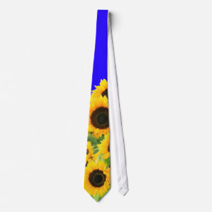 Sunflower Neck Tie