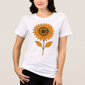 Sunflower Nightfall Tri-Blend Shirt