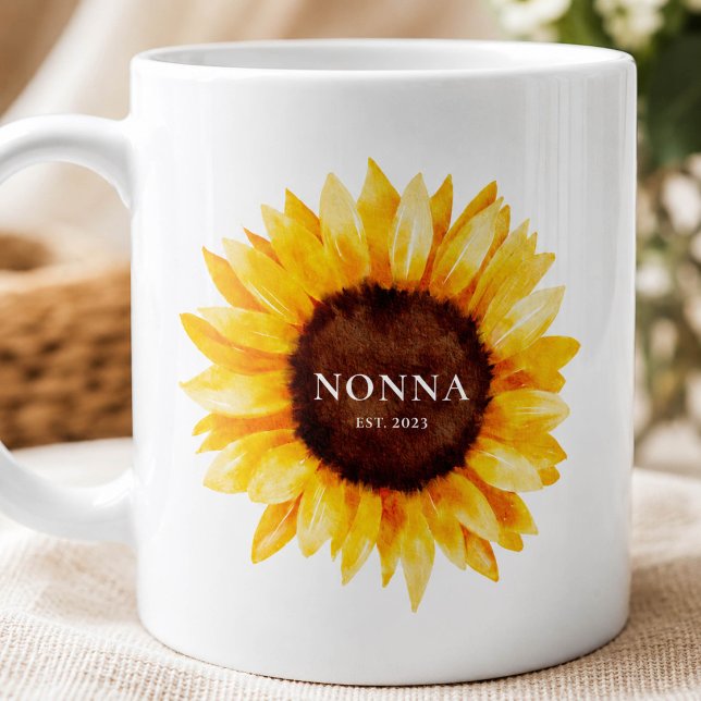 Sunflower Nonna Mug | Grandma Gift (Creator Uploaded)