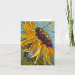 Sunflower Note Card