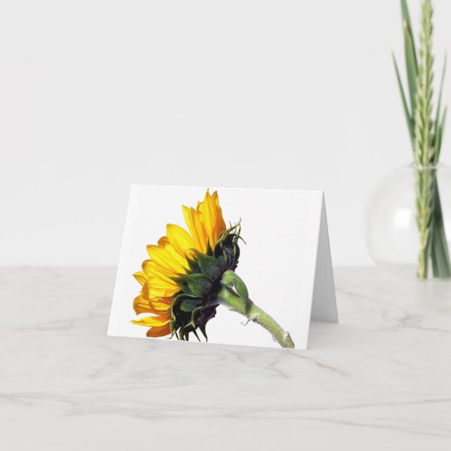 Sunflower Note Card (Front)