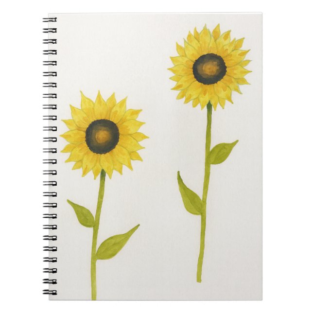  Sunflower  Notebook (Front)