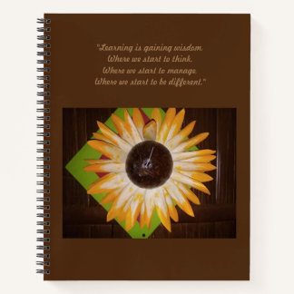 Sunflower Notebook