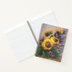 Sunflower Notebook Journal Recipes