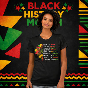 Sunflower of Legacy: Dream, Lead, Believe   T-Shirt