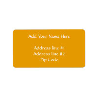 Sunflower Orange Solid Colour