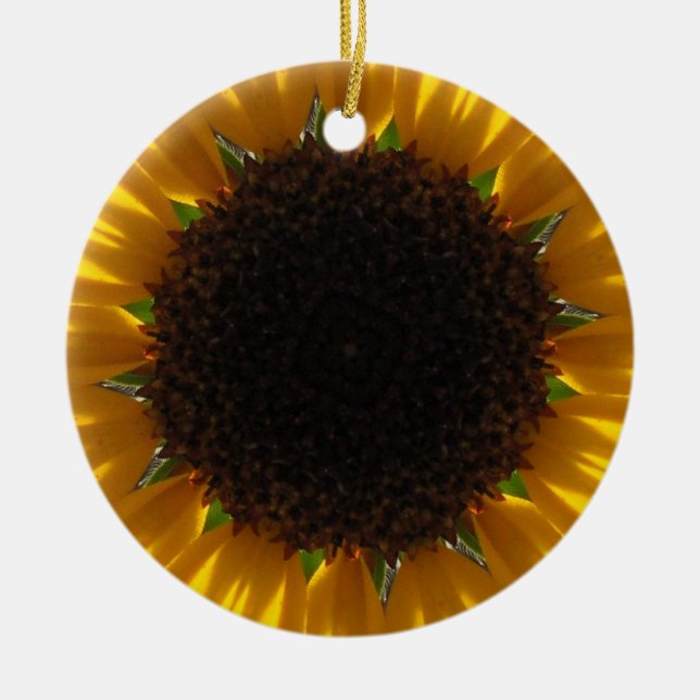 Sunflower Ornament (Front)