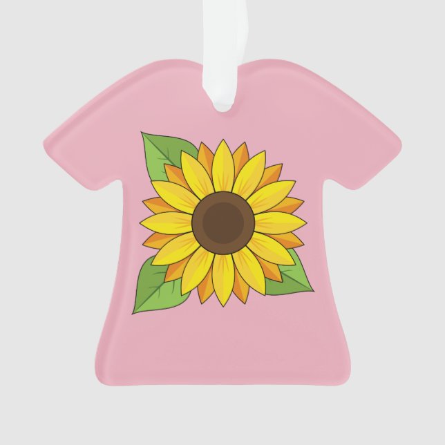 Sunflower Ornament (Front)