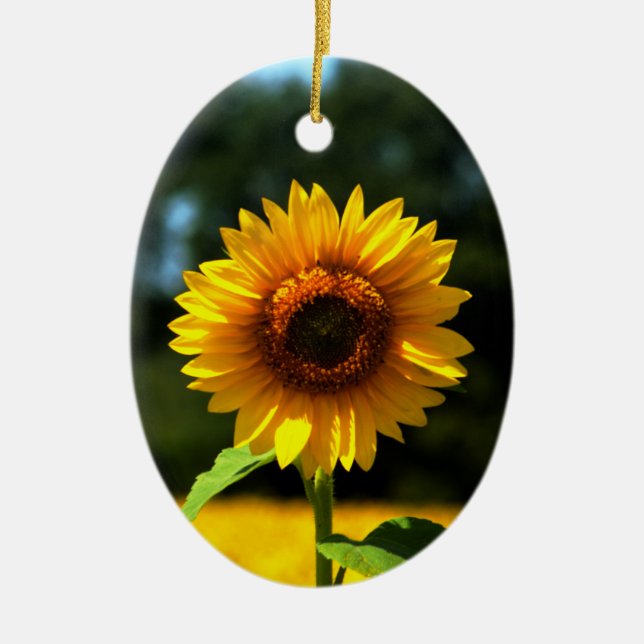 Sunflower Ornament (Front)