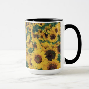 Sunflower painting art  - Mug