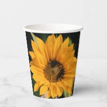 Sunflower Paper Cups