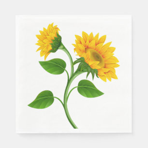 Sunflower Paper Napkins
