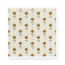 Sunflower Paper Napkins