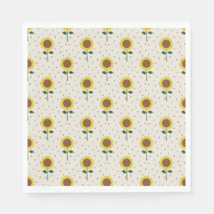 Sunflower Paper Napkins