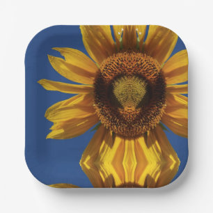 Sunflower  paper plate