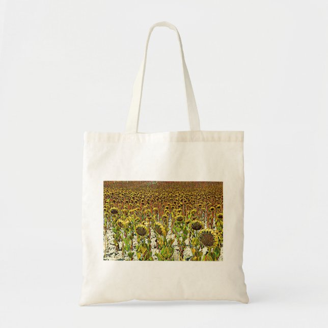 Sunflower Patch Tote Bag (Front)