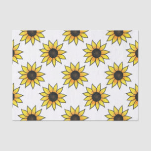 Sunflower Pattern Tissue Paper