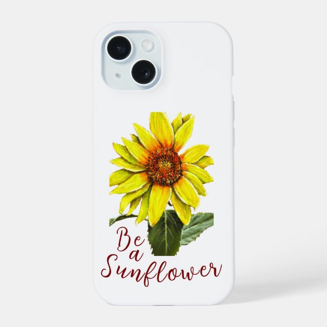 Sunflower Phone Case (Back)
