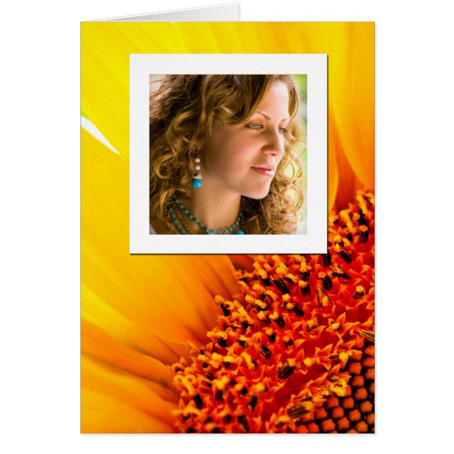 Sunflower Photo Frame (Front)