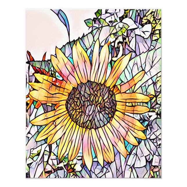 SUNFLOWER PHOTO PRINT (Front)