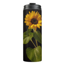 Sunflower photo Thermal Tumblers