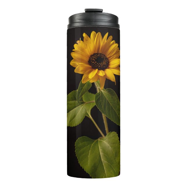 Sunflower photo Thermal Tumblers (Front)