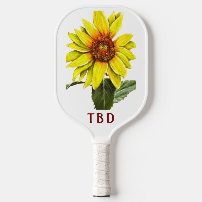 Sunflower Pickleball Paddle (Front)