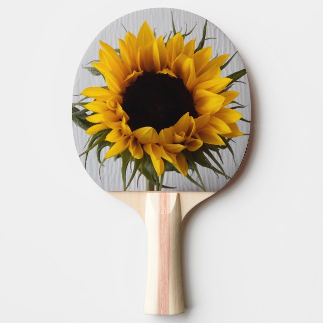 Sunflower Ping Pong Bat Paddle (Front)