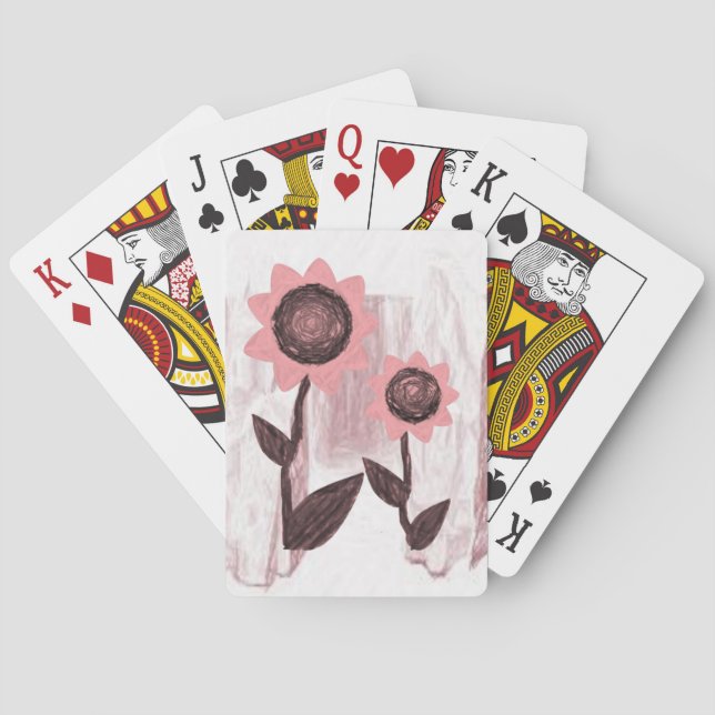 Sunflower Playing Card Deck (Back)