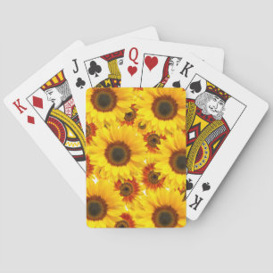 Sunflower playing cards
