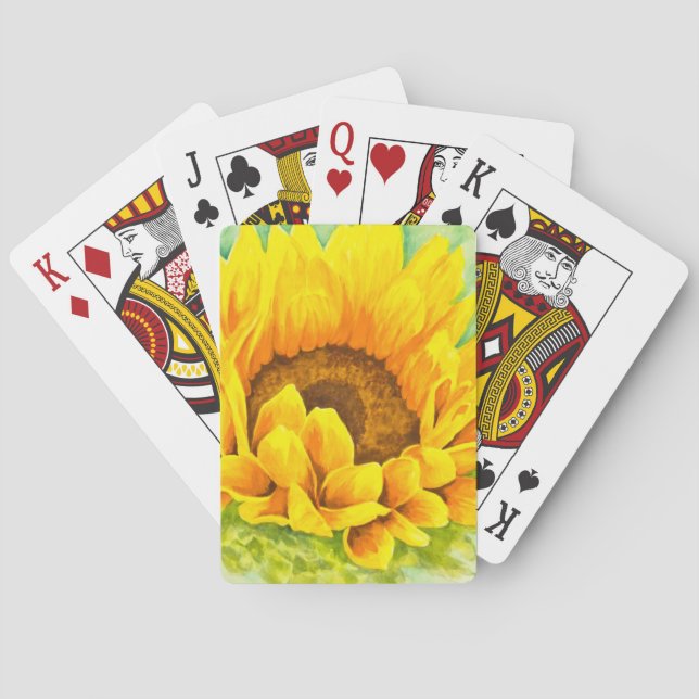 Sunflower Playing Cards (Back)
