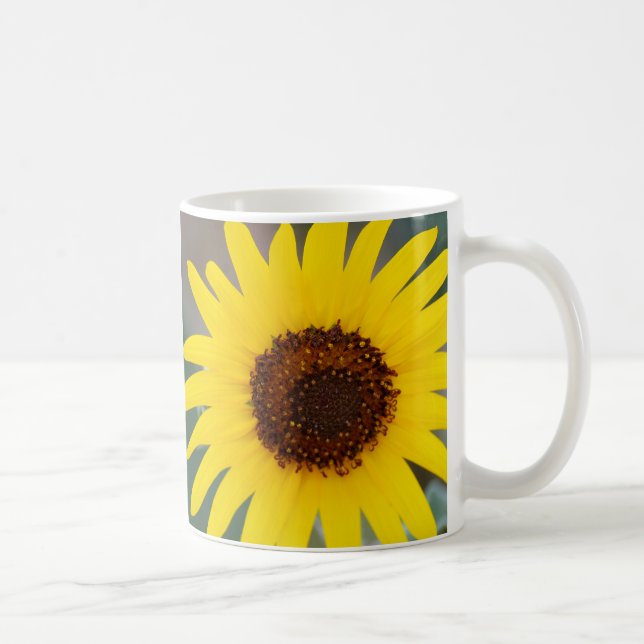 Sunflower-png Coffee Mug (Right)