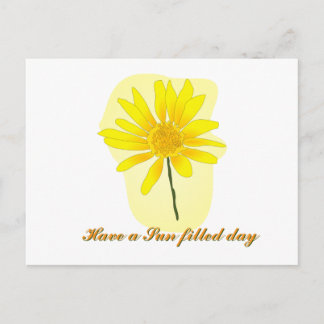 Sunflower Post card