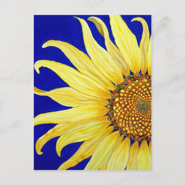 Sunflower Postcard (Front)